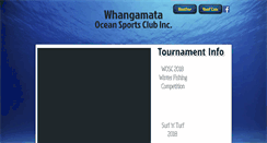 Desktop Screenshot of oceansports.co.nz